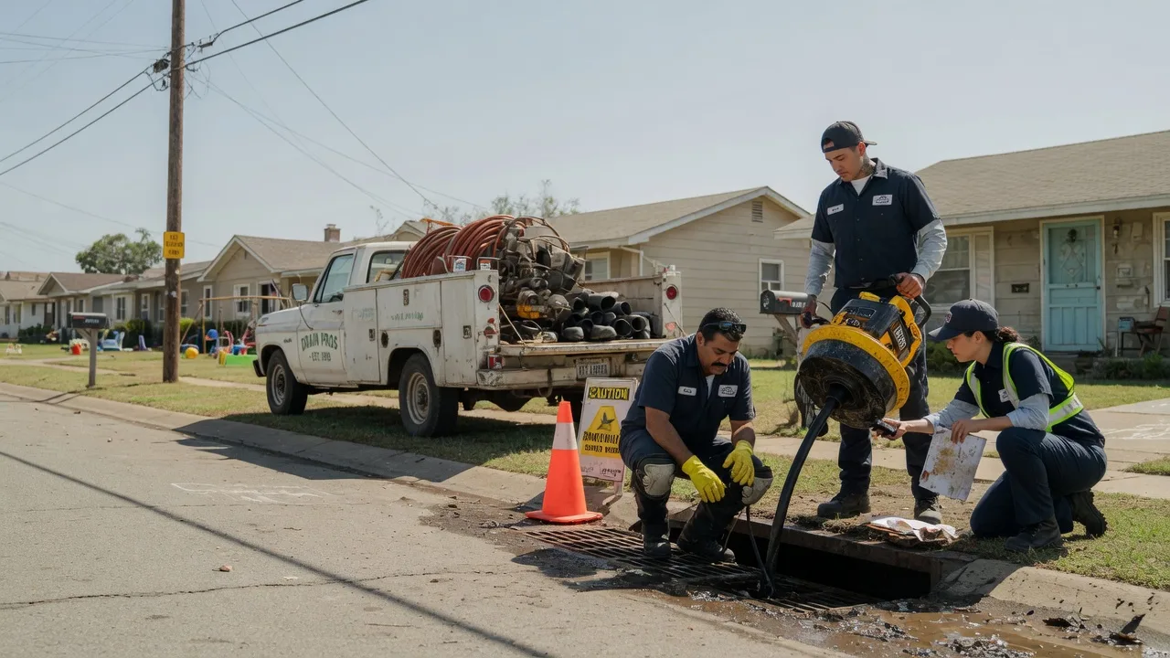 Drain Cleaning in Thorofare, NJ near me